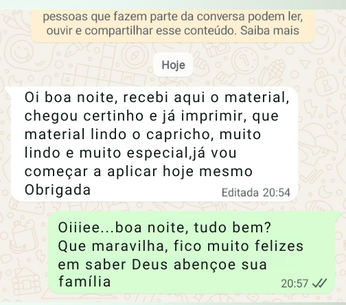 Depoimentos para Checkout