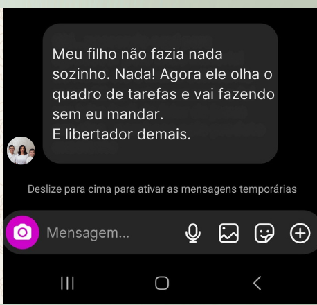 Depoimentos para Checkout